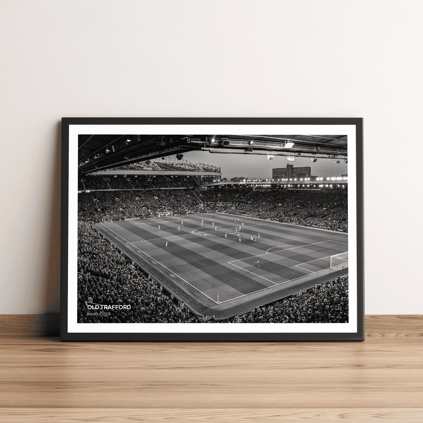 Old Trafford Matchday Stadium Photography Print