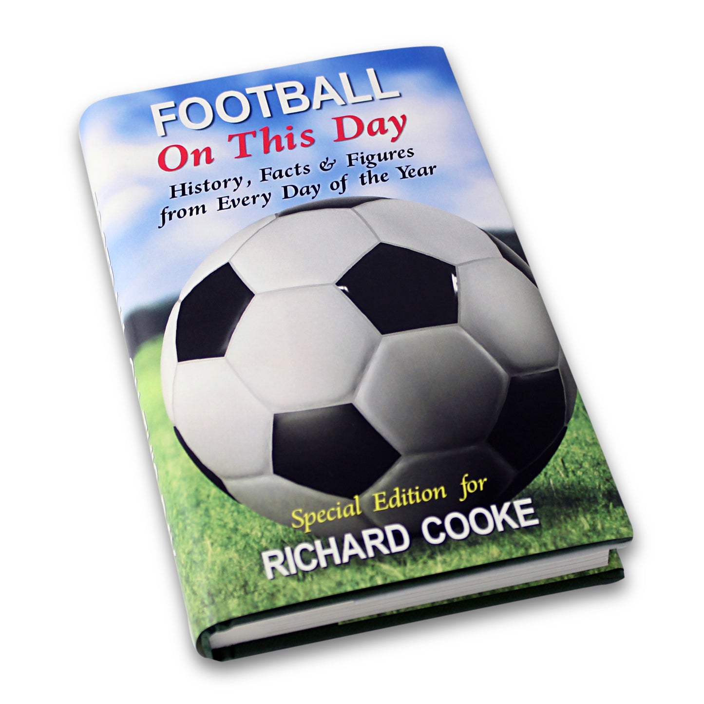 Personalised 'Football On This Day' Book