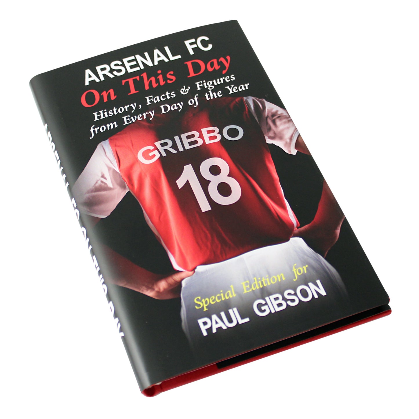 Personalised 'Arsenal On This Day' Book