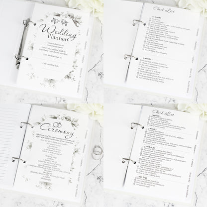 Personalised Botanical Wedding Planner