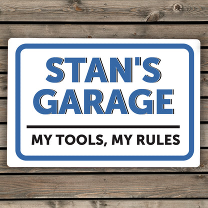 Personalised Garage Plaque Sign