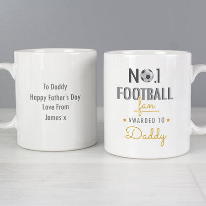 Personalised No.1 'Sports' Fan Mug - Choice of Sports