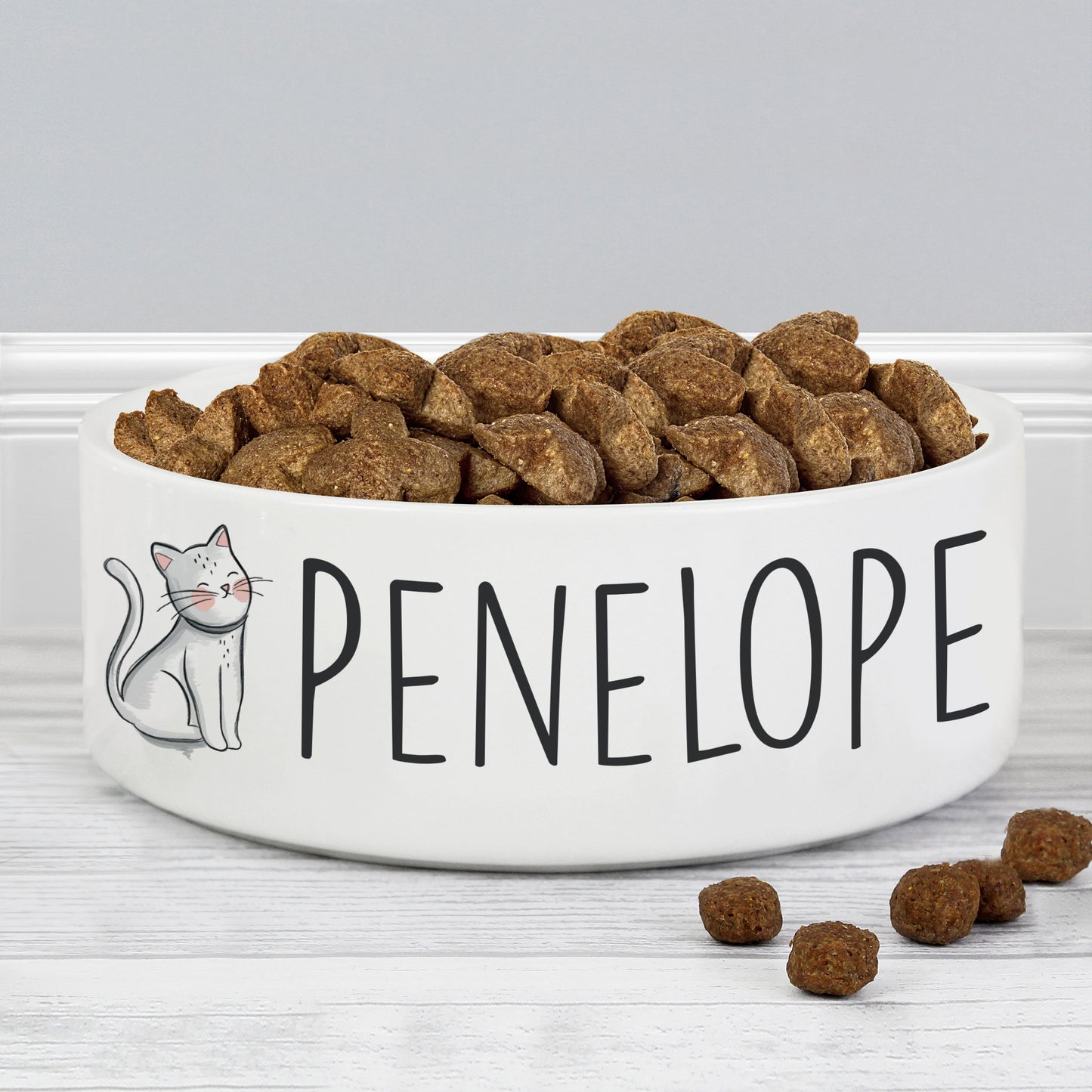 Personalised Cat / Dog 15cm Medium Pet Bowls