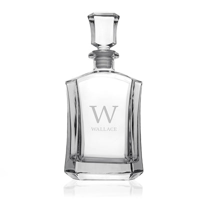 Personalised Luxury Monogram Decanter