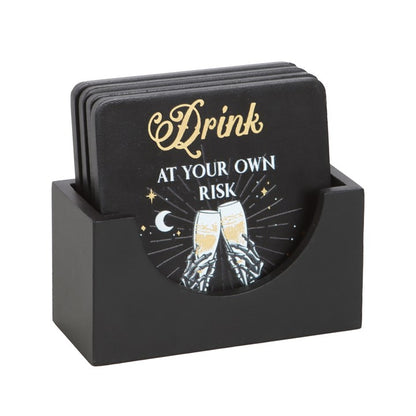 Til Death Do Us Party Set Of 4 Coasters