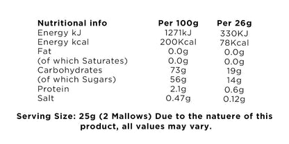 Peaches & Cream Gourmet Marshmallows