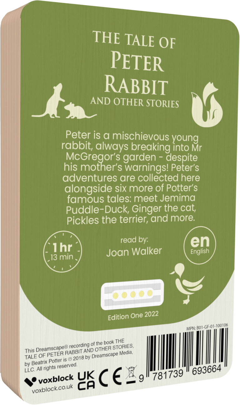 The Tale of Peter Rabbit and Other Stories (Audiobook)