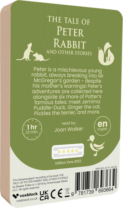 The Tale of Peter Rabbit and Other Stories (Audiobook)