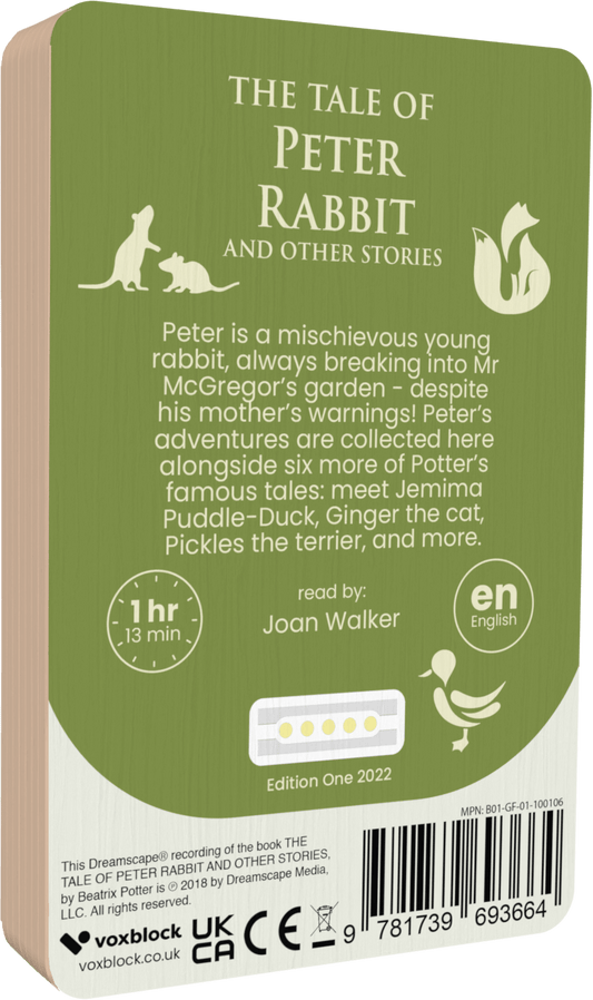 The Tale of Peter Rabbit and Other Stories (Audiobook)