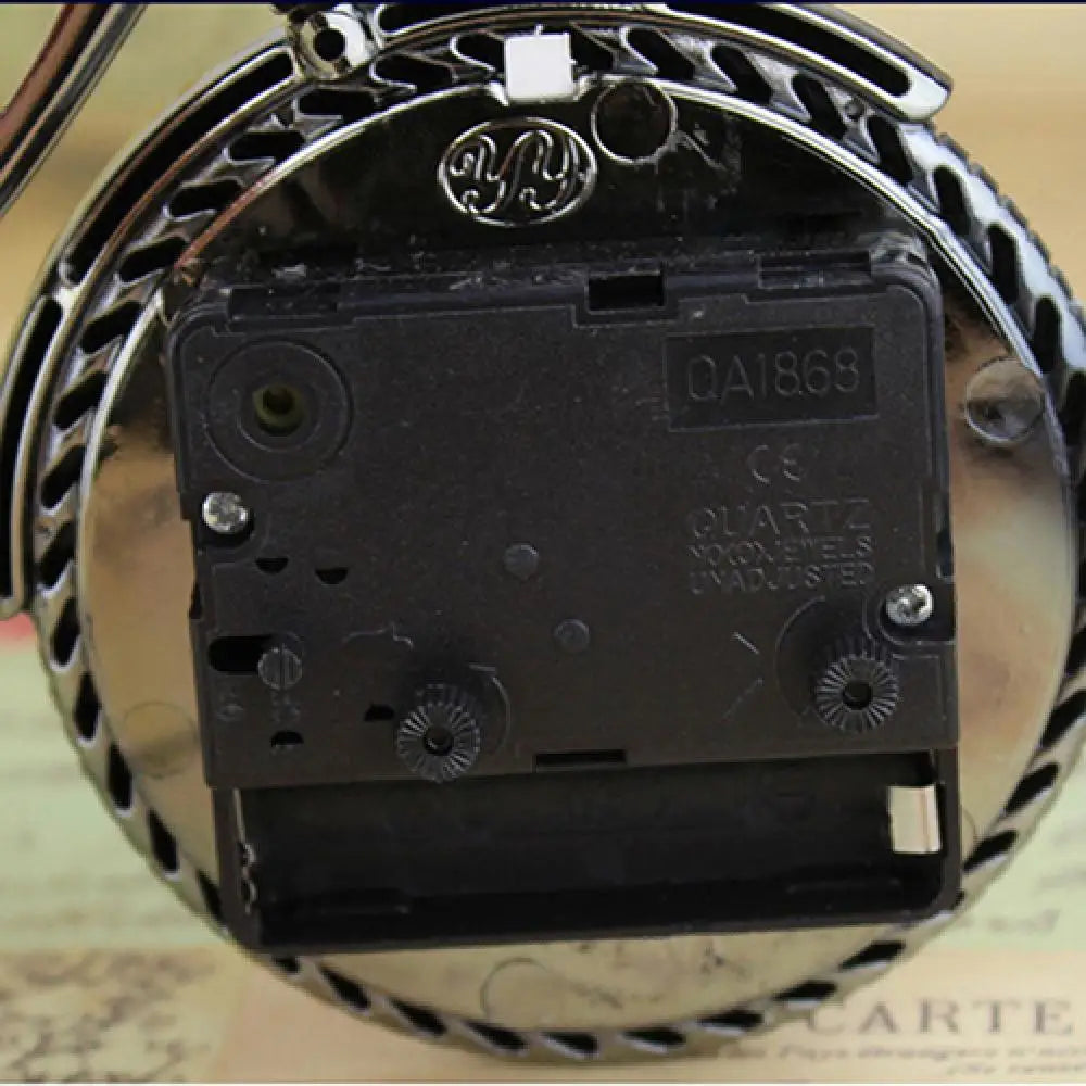 Bicycle Pattern Creative Alarm Clock