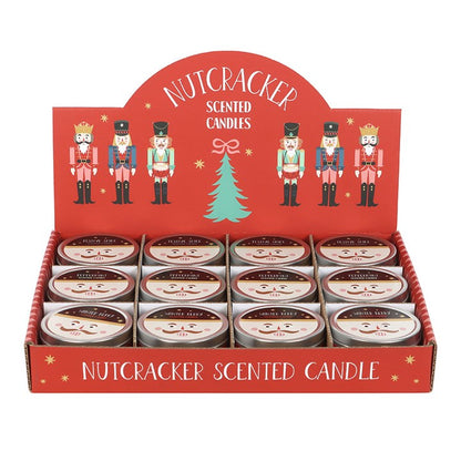 Set of 12 Nutcracker Candles in Display