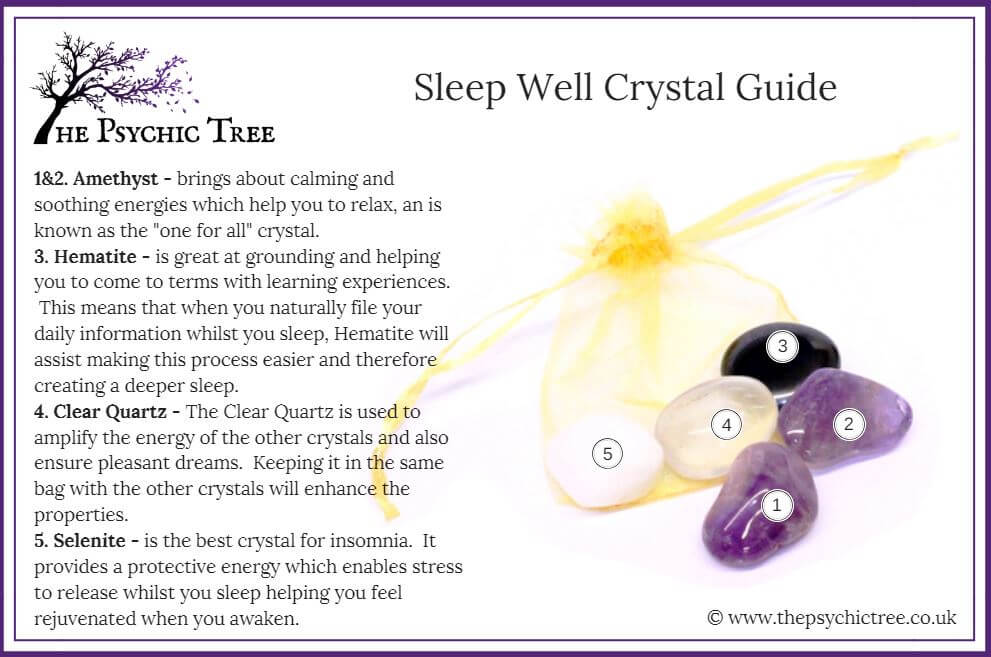Sleep Well Healing Crystal Pack
