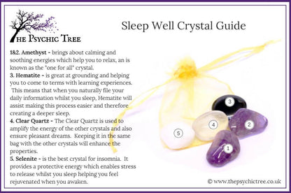 Sleep Well Healing Crystal Pack