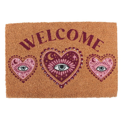 Sacred Sight Heart Welcome Doormat