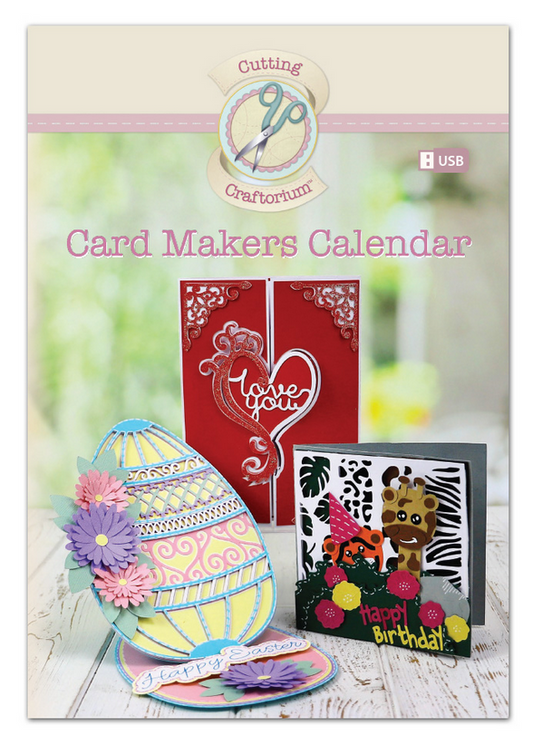 Card Makers Calendar - Cutting Craftorium USB
