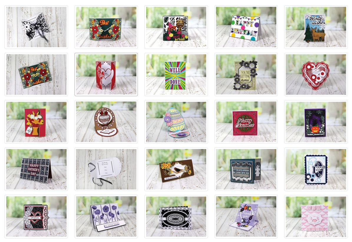 Card Makers Calendar - Cutting Craftorium USB