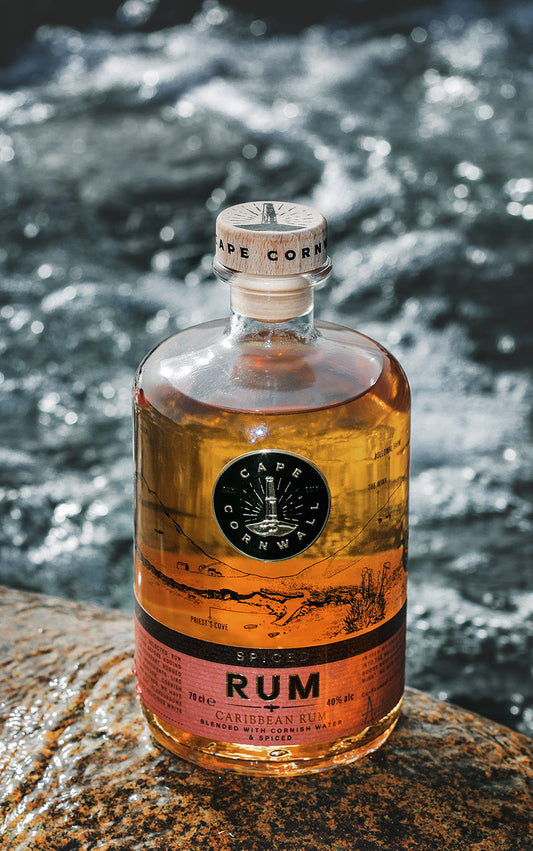 Cape Cornwall Spiced Rum 70cl