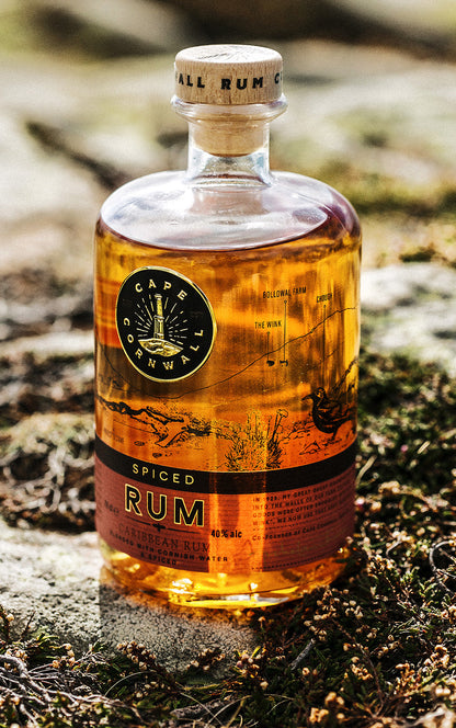 Cape Cornwall Spiced Rum 70cl