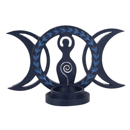 Triple Goddess Resin Tealight Holder