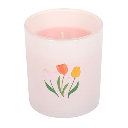 If Mums Were Flowers French Tulip Candle