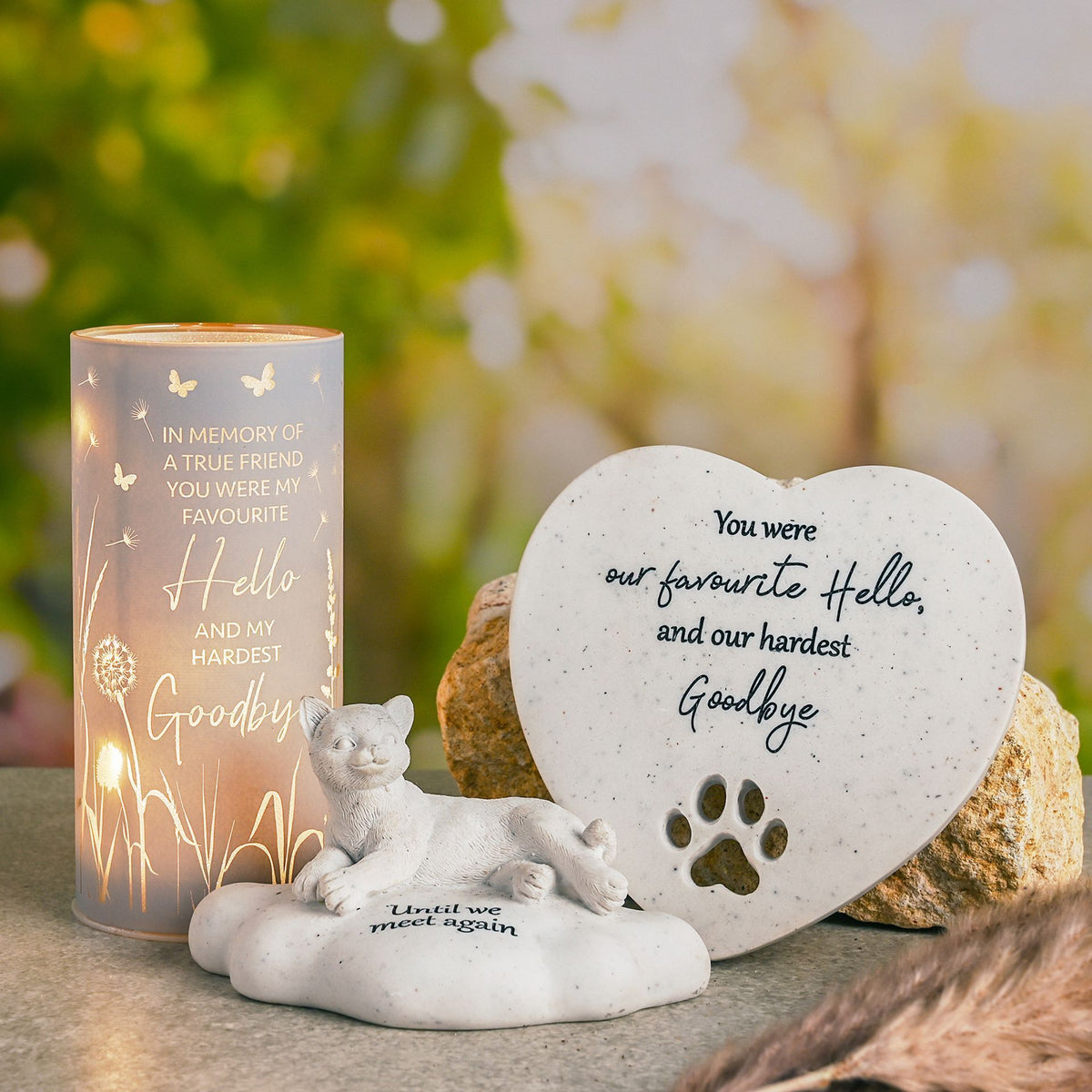 Thoughts of You Pet Memorial Cloud - Cat