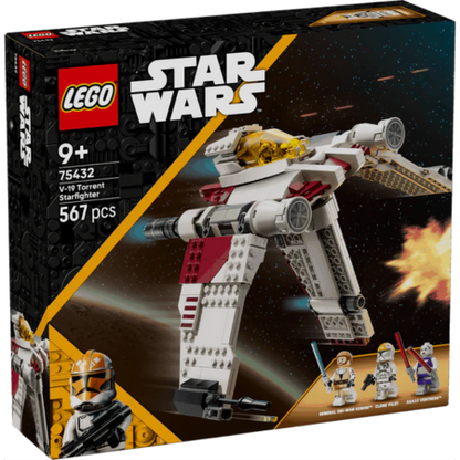Lego Star Wars 75432 V-19 Torrent Starfighter Buildable Set