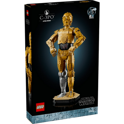 Lego Star Wars 75398 C-3PO Model 25th Anniversary Set for Ages 18 & Up