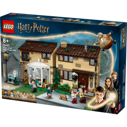 Lego Harry Potter 76451 Privet Drive: Aunt Marge's Visit for Ages 8+