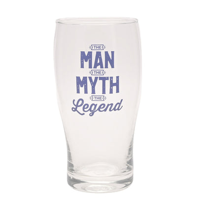 Well Crafted Pint Glass and Coaster Set - The Legend