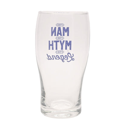 Well Crafted Pint Glass and Coaster Set - The Legend