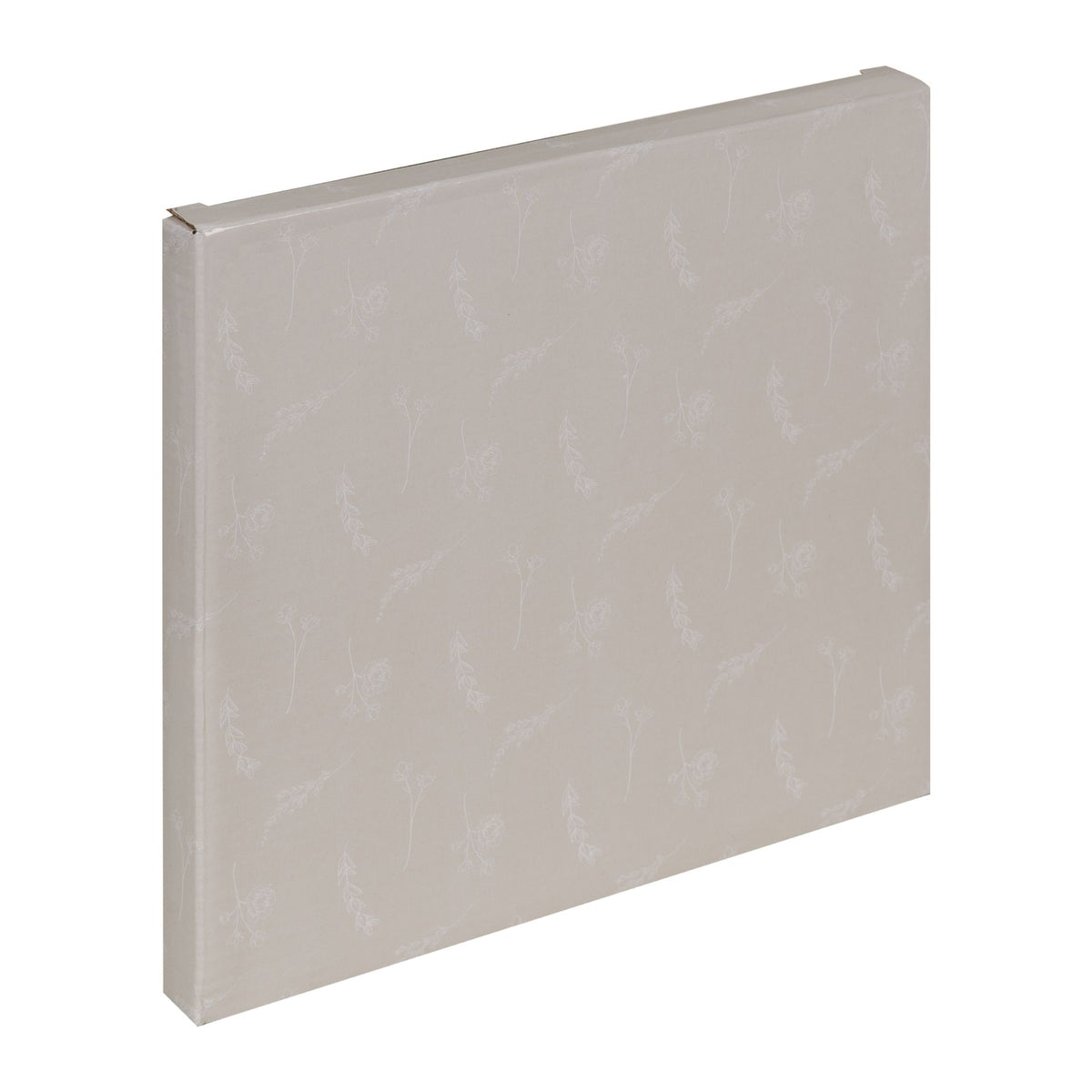 Pale grey glass photo frame back panel with plain textured finish
