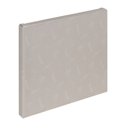 Pale grey glass photo frame back panel with plain textured finish