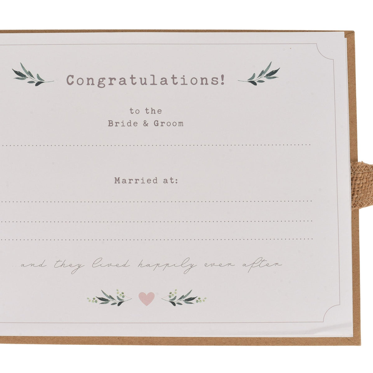Love Story Photo Album "Every Love Story"