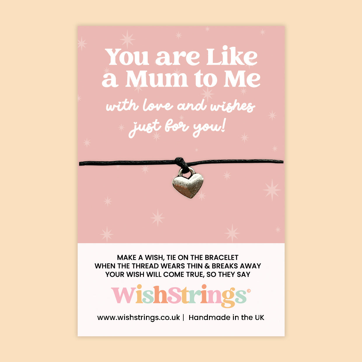 WishStrings ‘Like a Mum to Me’ Wish Bracelet