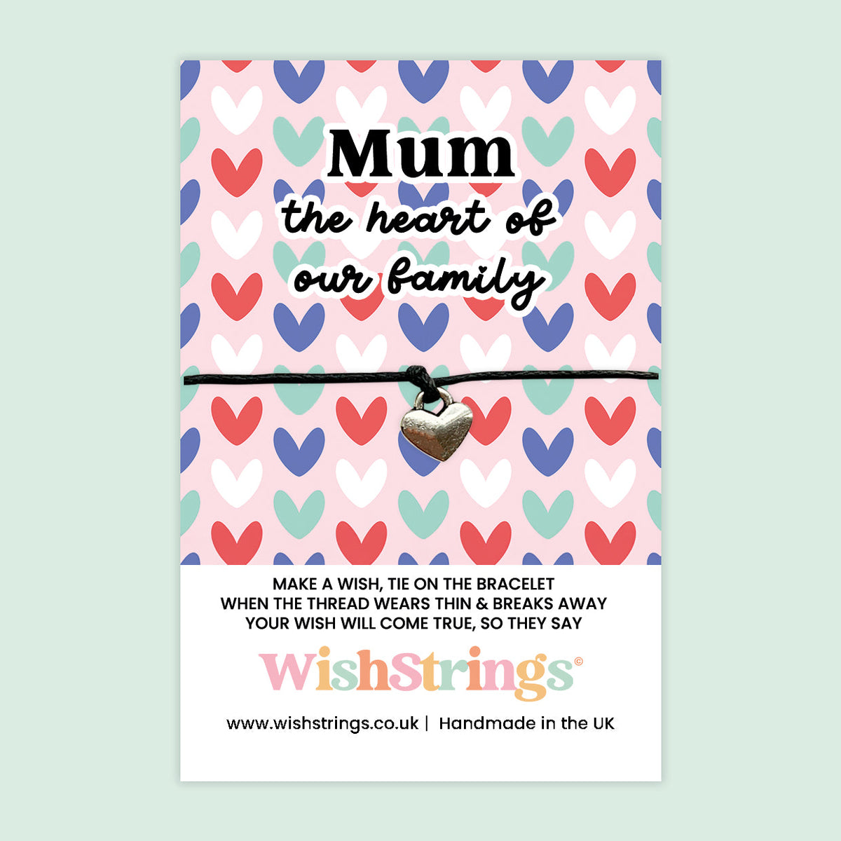 WishStrings ‘World’s Best Mum’ Wish Bracelet