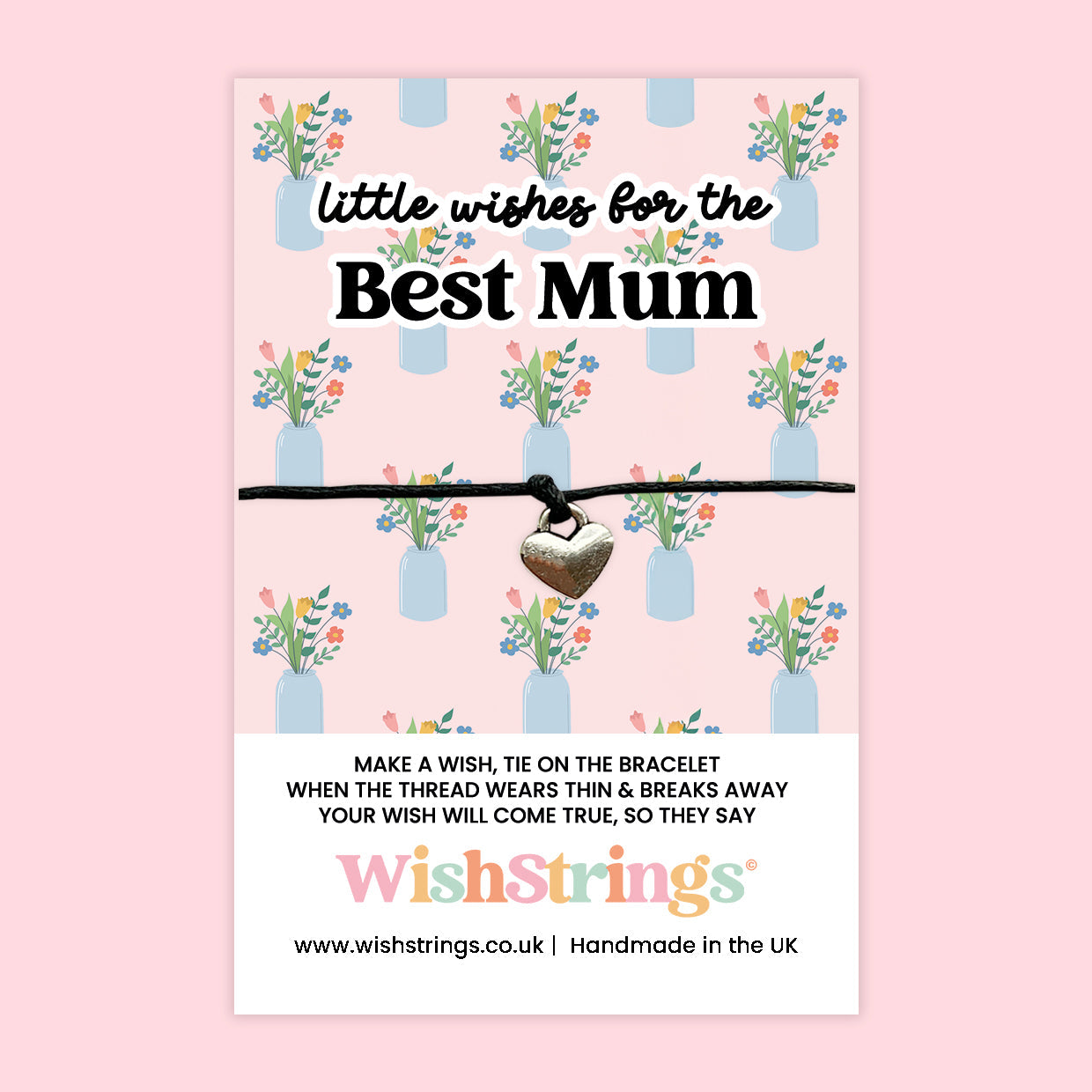 WishStrings ‘World’s Best Mum’ Wish Bracelet