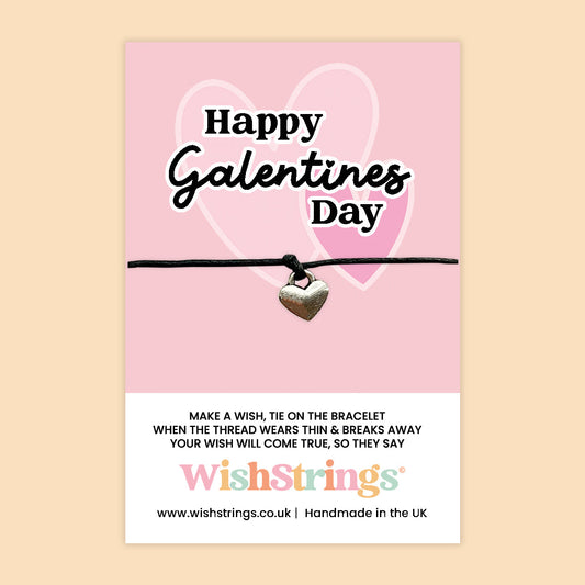 WishStrings ‘Happy Galentine’s Day’ Wish Bracelet