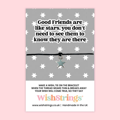 WishStrings ‘Good Friends Are Like Stars’ Wish Bracelet