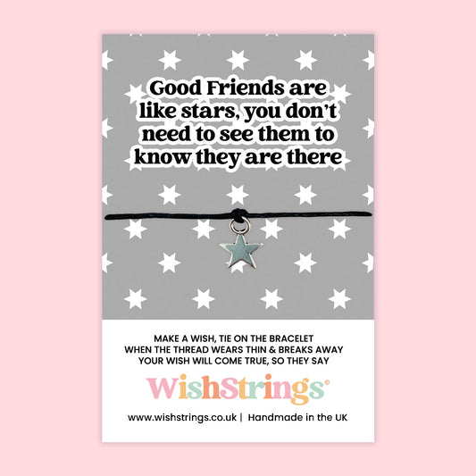 WishStrings ‘Good Friends Are Like Stars’ Wish Bracelet