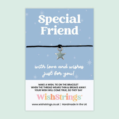 WishStrings ‘Special Friend’ Wish Bracelet | Thoughtful Gift for Friendship | Meaningful Keepsake for Besties & Cherished Friends
