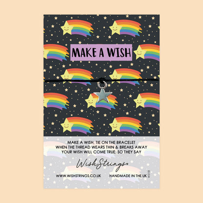 WishStrings ‘Make a Wish’ Wish Bracelet | Thoughtful Gift for Any Occasion | Meaningful Keepsake for Positivity & Dreams