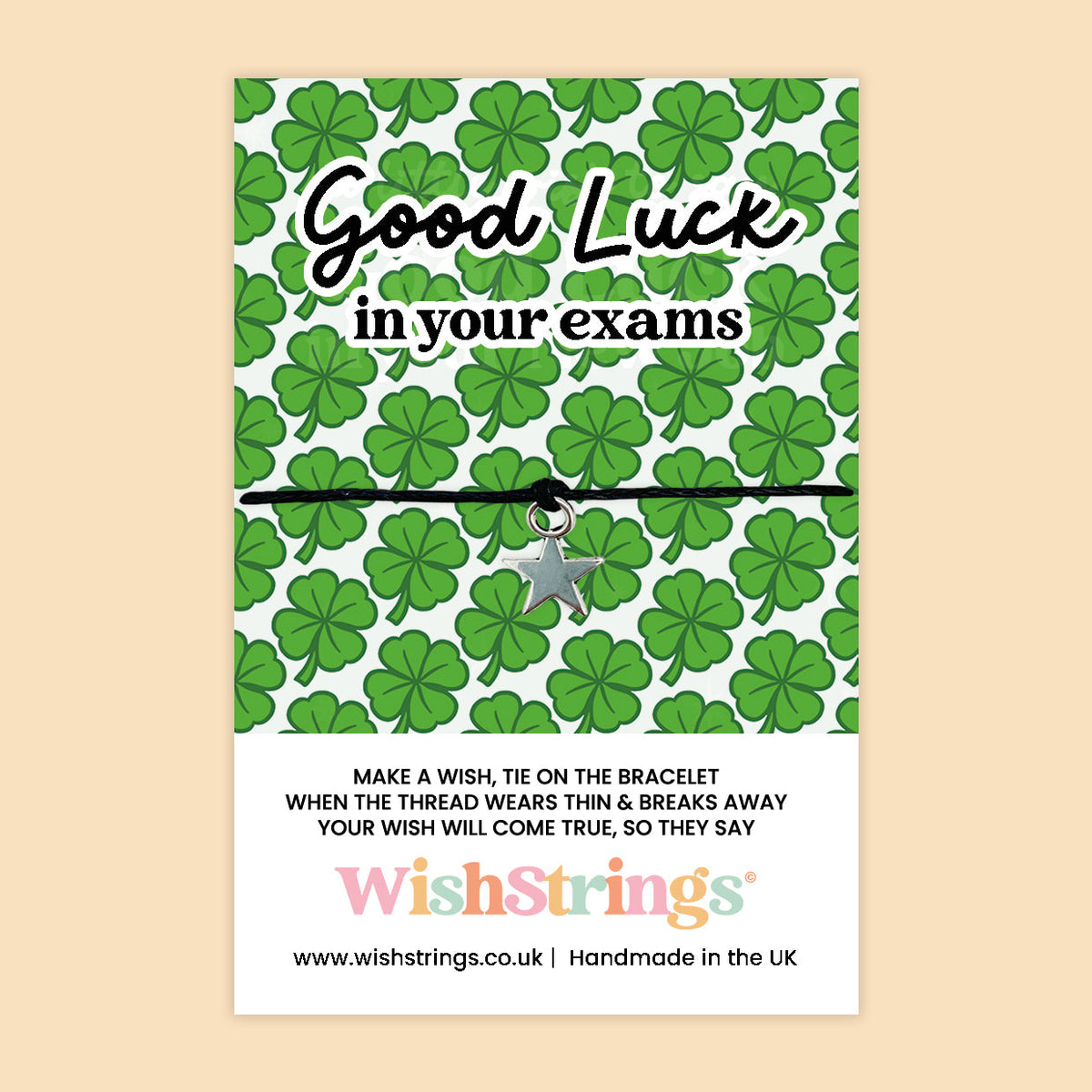 WishStrings ‘Good Luck in Your Exams’ Wish Bracelet