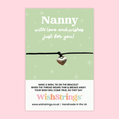 WishStrings ‘Little Wish for My Nanny’ Wish Bracelet