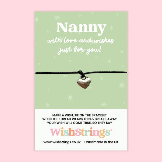 WishStrings ‘Little Wish for My Nanny’ Wish Bracelet
