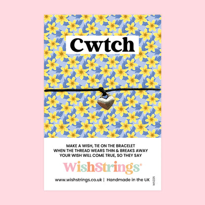 WishStrings ‘Cwtch’ Welsh Wish Bracelet