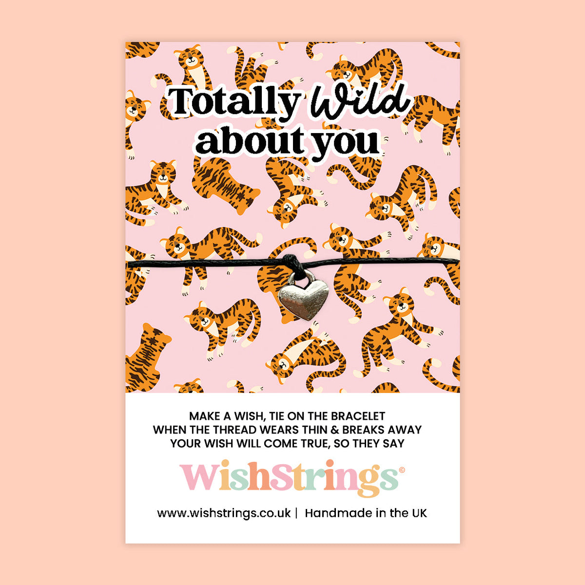 WishStrings ‘Totally Wild About You’ Wish Bracelet