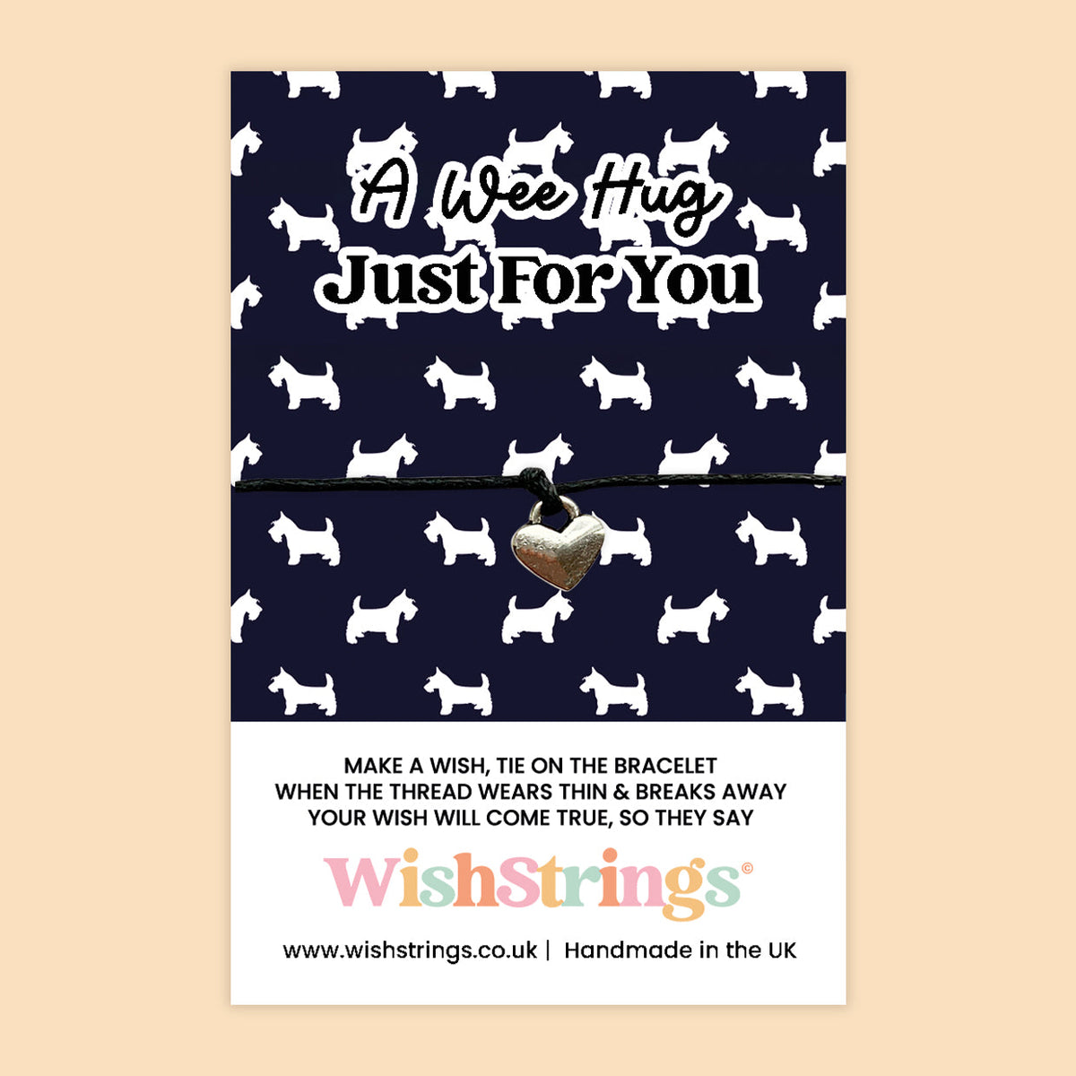 WishStrings ‘A Wee Hug’ Wish Bracelet