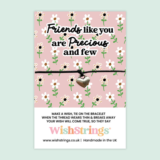 WishStrings ‘Friends Like You Are Precious and Few’ Wish Bracelet