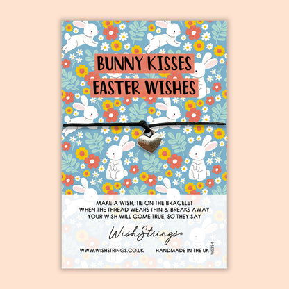WishStrings ‘Easter Wishes’ Wish Bracelet | Easter Bunny Design | Thoughtful Easter Gift | Meaningful Keepsake for Easter Celebrations