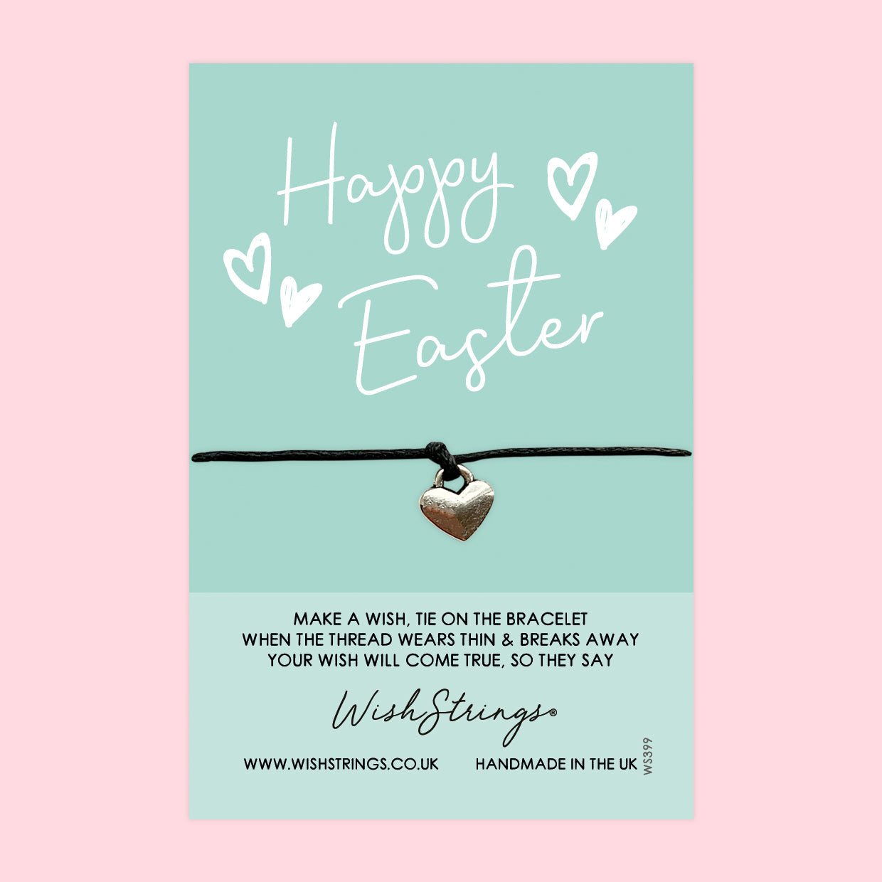 WishStrings ‘Happy Easter’ Wish Bracelet | Thoughtful Easter Gift | Meaningful Keepsake for Easter Celebrations & Good Wishes